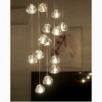 Cernobbio | Staircase Hanging Crystal Lamp