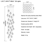 Luxury Diamond Crystal Chandelier