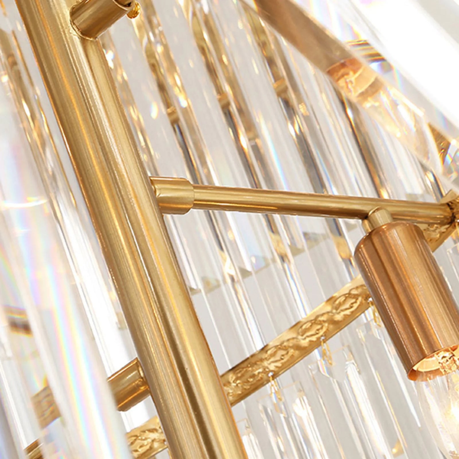 Crystal Cascade Chandelier 39.4