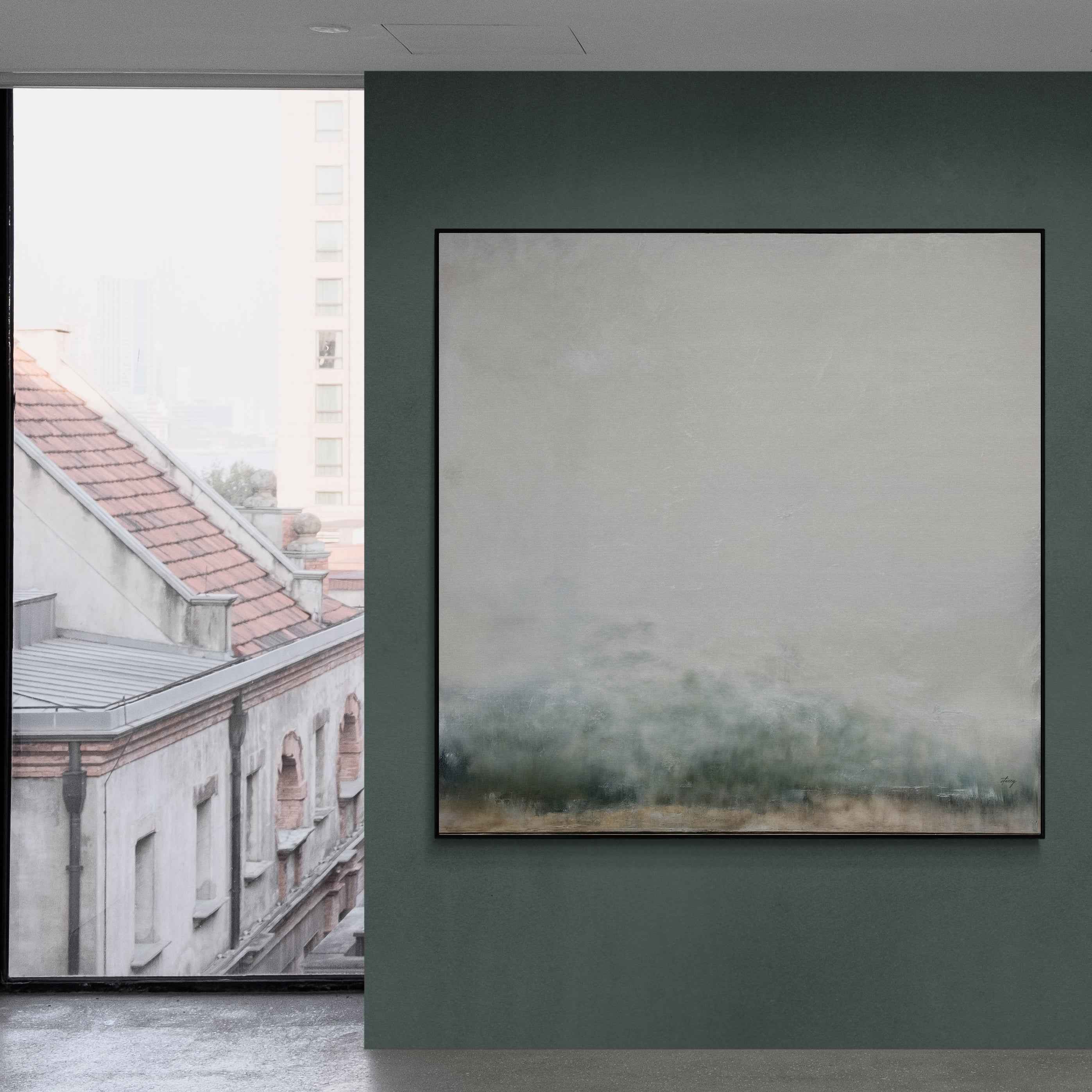 Canvas Print: "Misty Genesis"