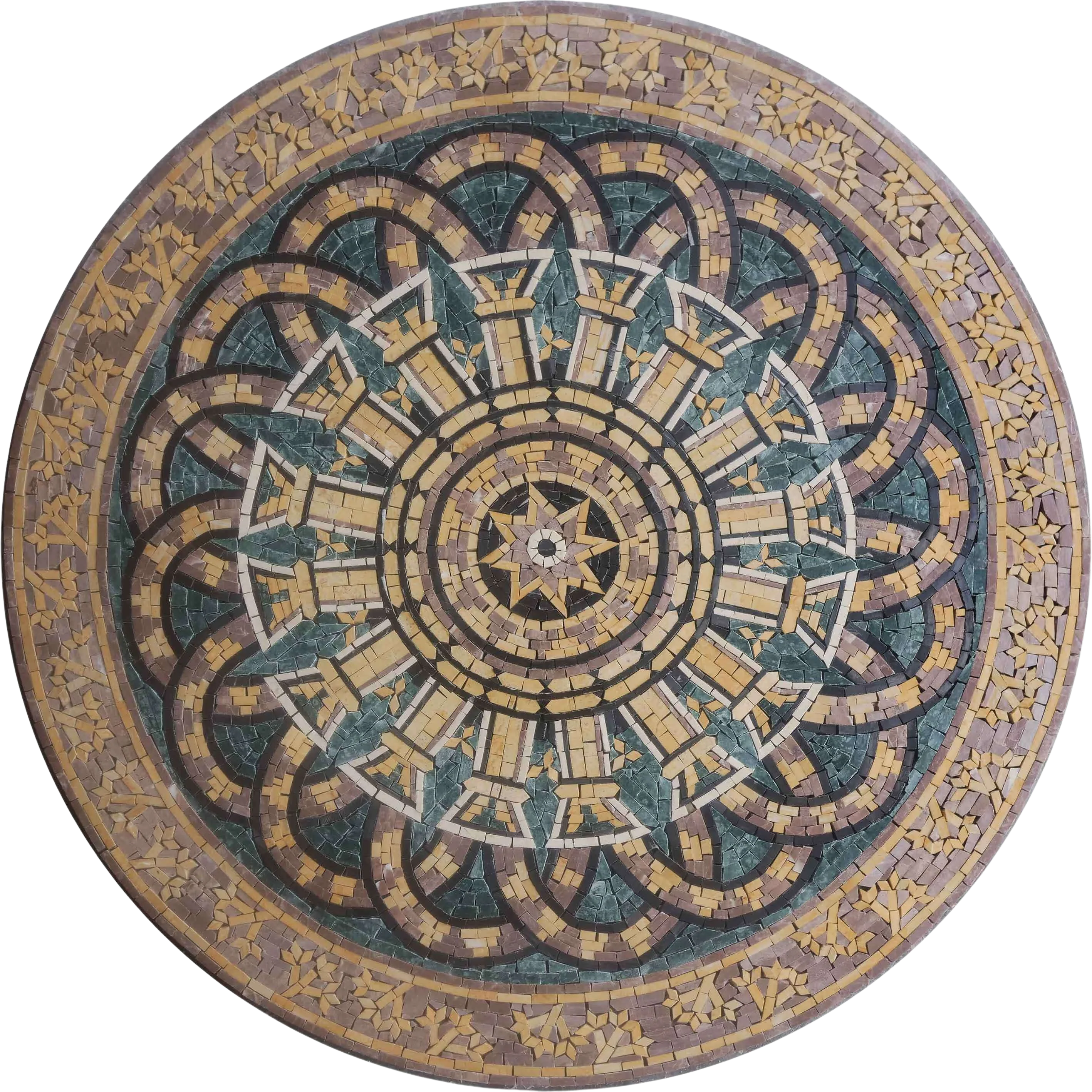Marble Mosaic Tabletop - Medallion Art
