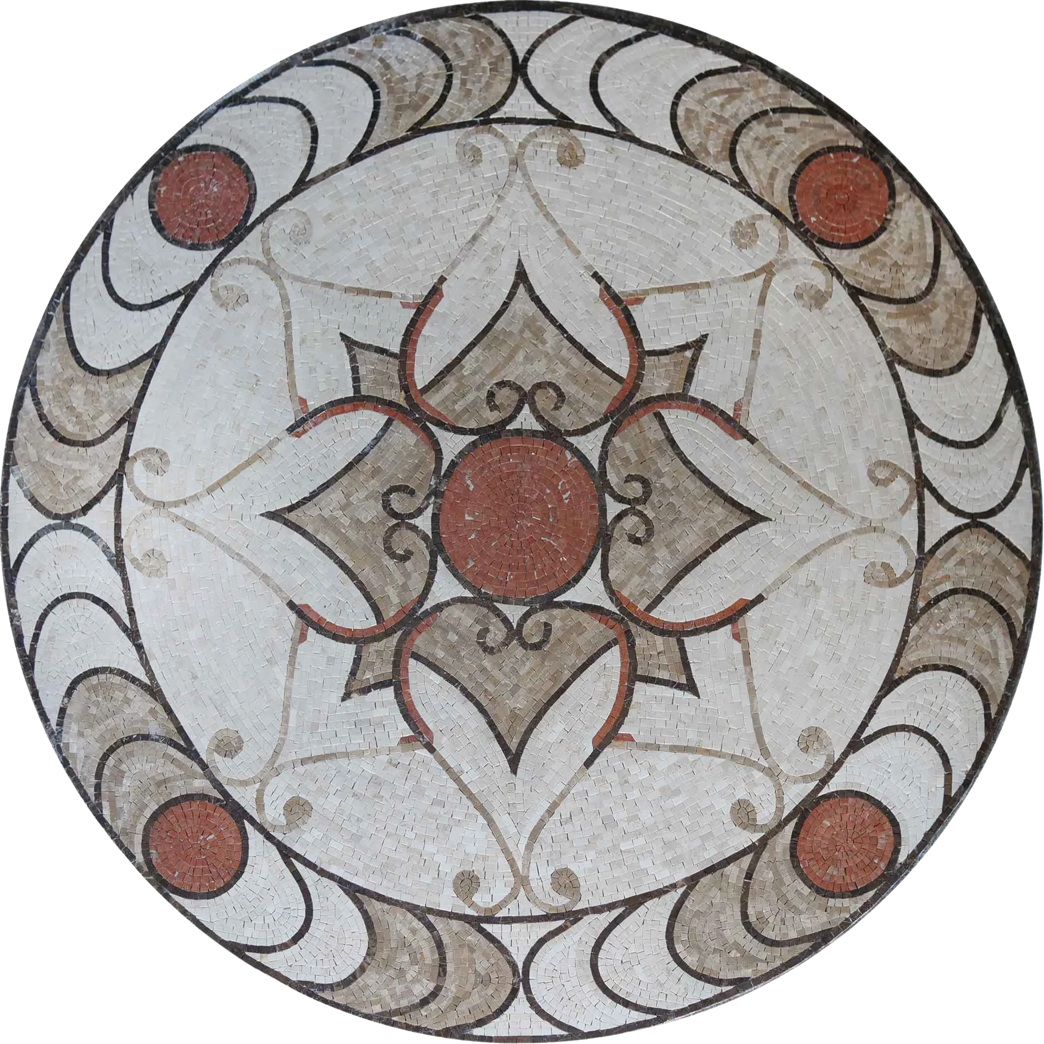 Mosaic Medallion Artwork - Afya III