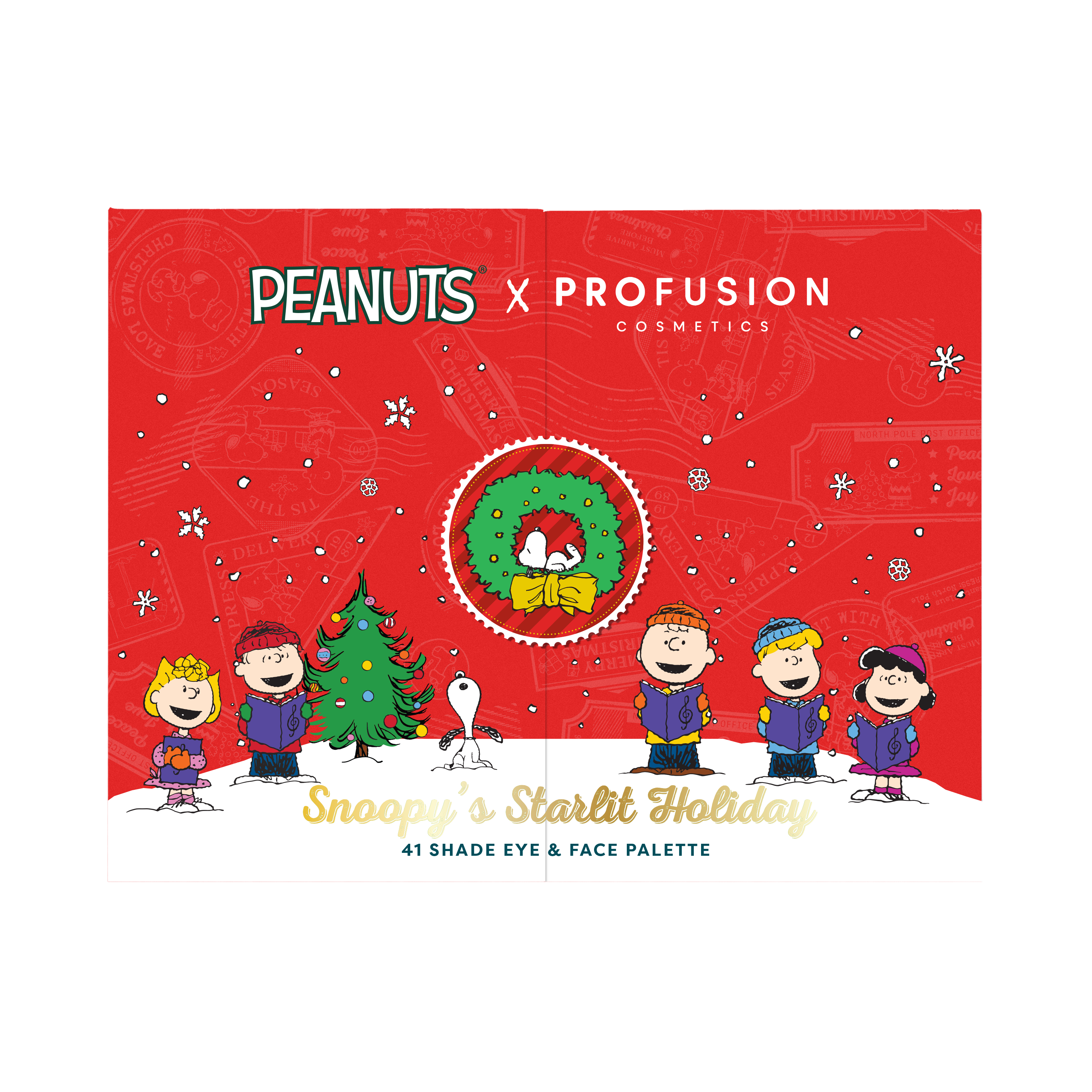 Peanuts Holiday | Snoopy's Starlit Holiday 41 Shade Face & Eye Palette