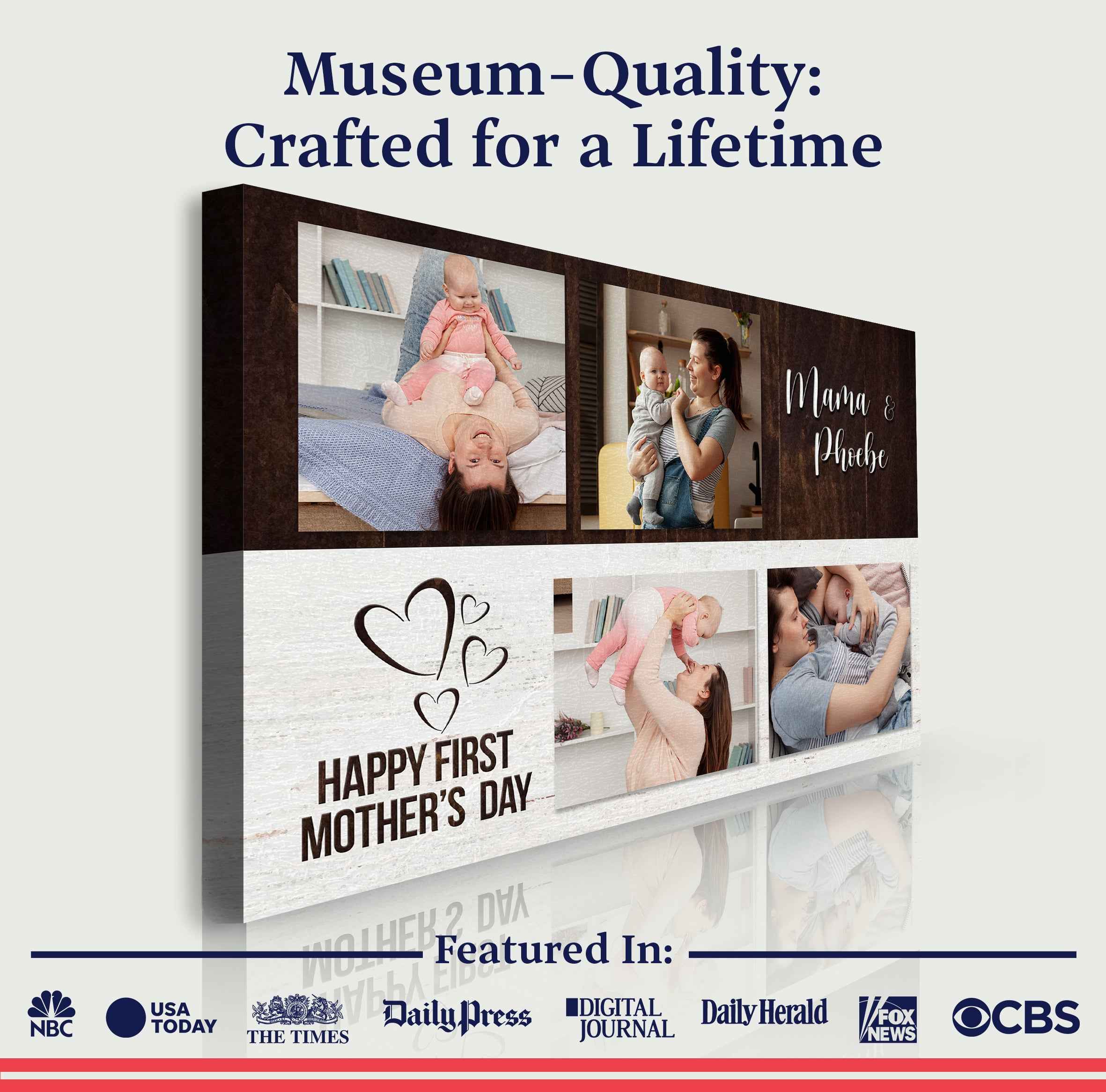 Happy First Mother's Day Sign