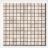 Royal Tumbled 12"x12" Marble 1"x1" Mosaic Tile