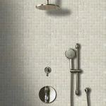 Royal Tumbled 12"x12" Marble 1"x1" Mosaic Tile