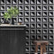 Foster Light Black 11 15/16"x11 15/16" Multi Finish York Marble Mosaic