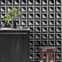 Foster Light Black 11 15/16"x11 15/16" Multi Finish York Marble Mosaic