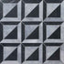 Foster Light Black 11 15/16"x11 15/16" Multi Finish York Marble Mosaic