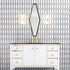 Snow White Foster 11"x14 15/16" Multi Finish Rhomboid Blend Marble Mosaic Tile