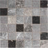 Black Night 12"x12" Textura 2"x2" Marble Mosaic