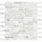 Calacatta Gold 12"x12" Polished 5/8"x3" Marble Mosaic Tile