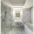 Calacatta Gold 12"x12" Polished Marble 1"x1" Mosaic Tile