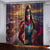 MS MARVEL Curtains Pattern Blackout Window Drapes