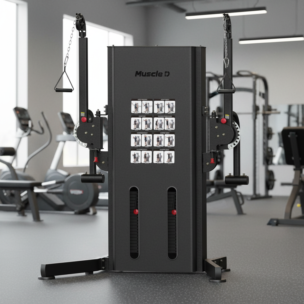 Megatron Multi-Functional Trainer – Commercial Cable Machine