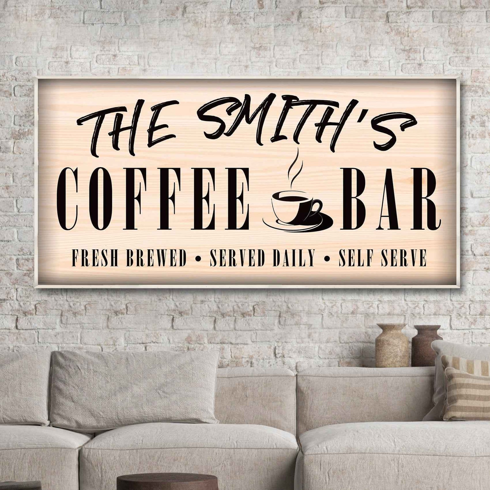 Coffee Bar Sign II
