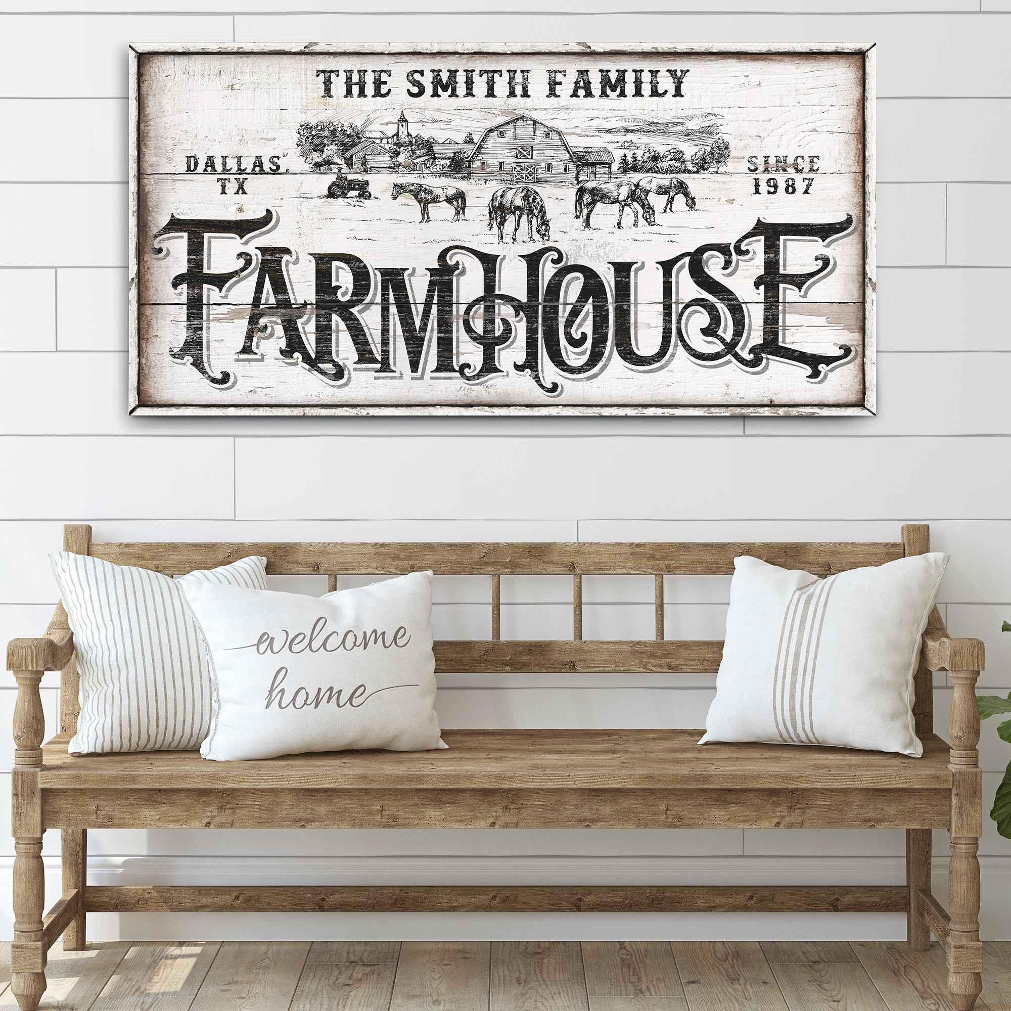 Personalized Farmhouse Sign IV