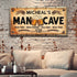 Man Cave Sign IV