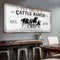 Branded Cattle Ranch Sign V