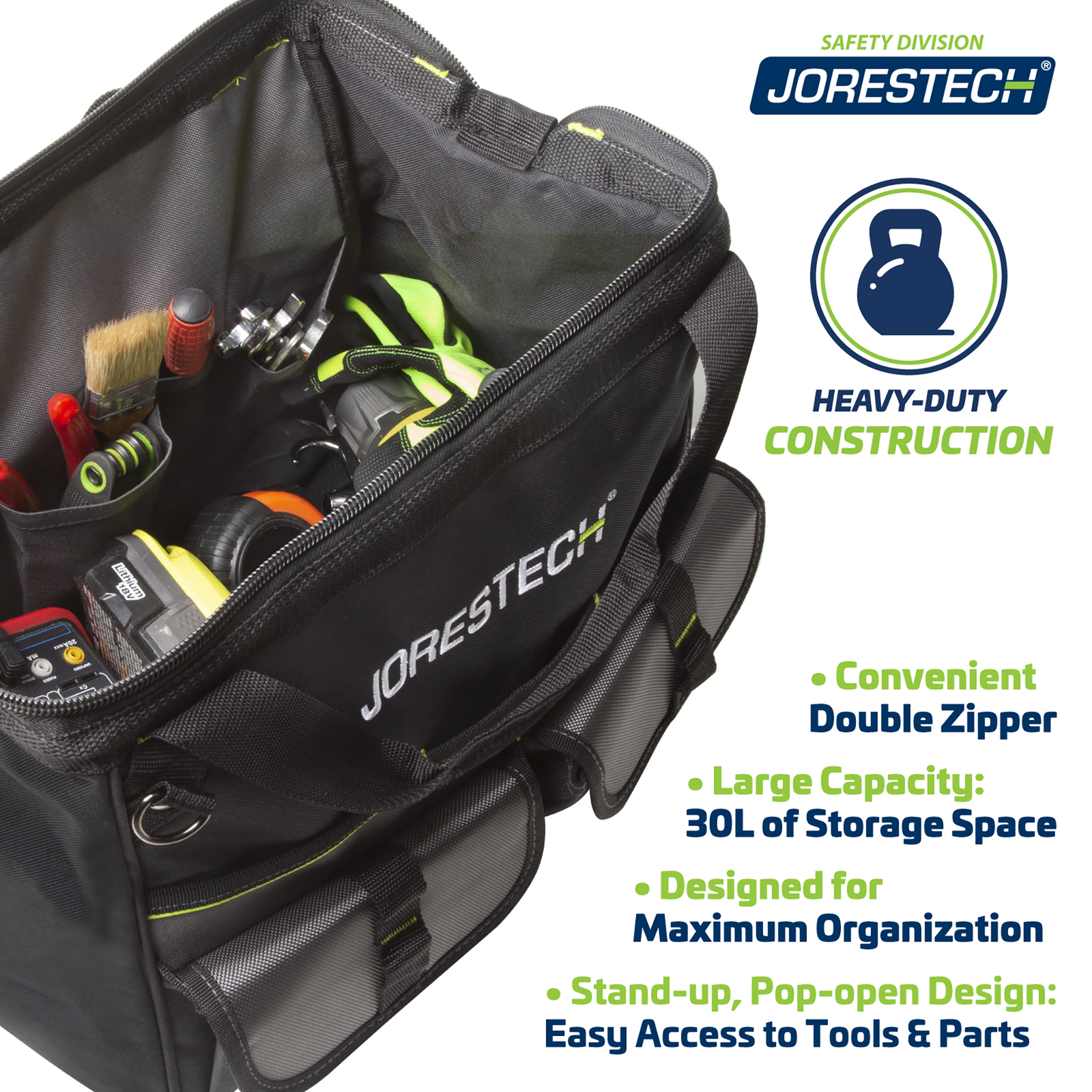 Multipurpose Tool Organizer Bag 30L