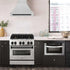ZLINE 30" Autograph Stainless Wall Range Hood, White, 8654STZ-30-MB