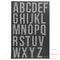 Madras Letters - Mesh Stencil - 12x18
