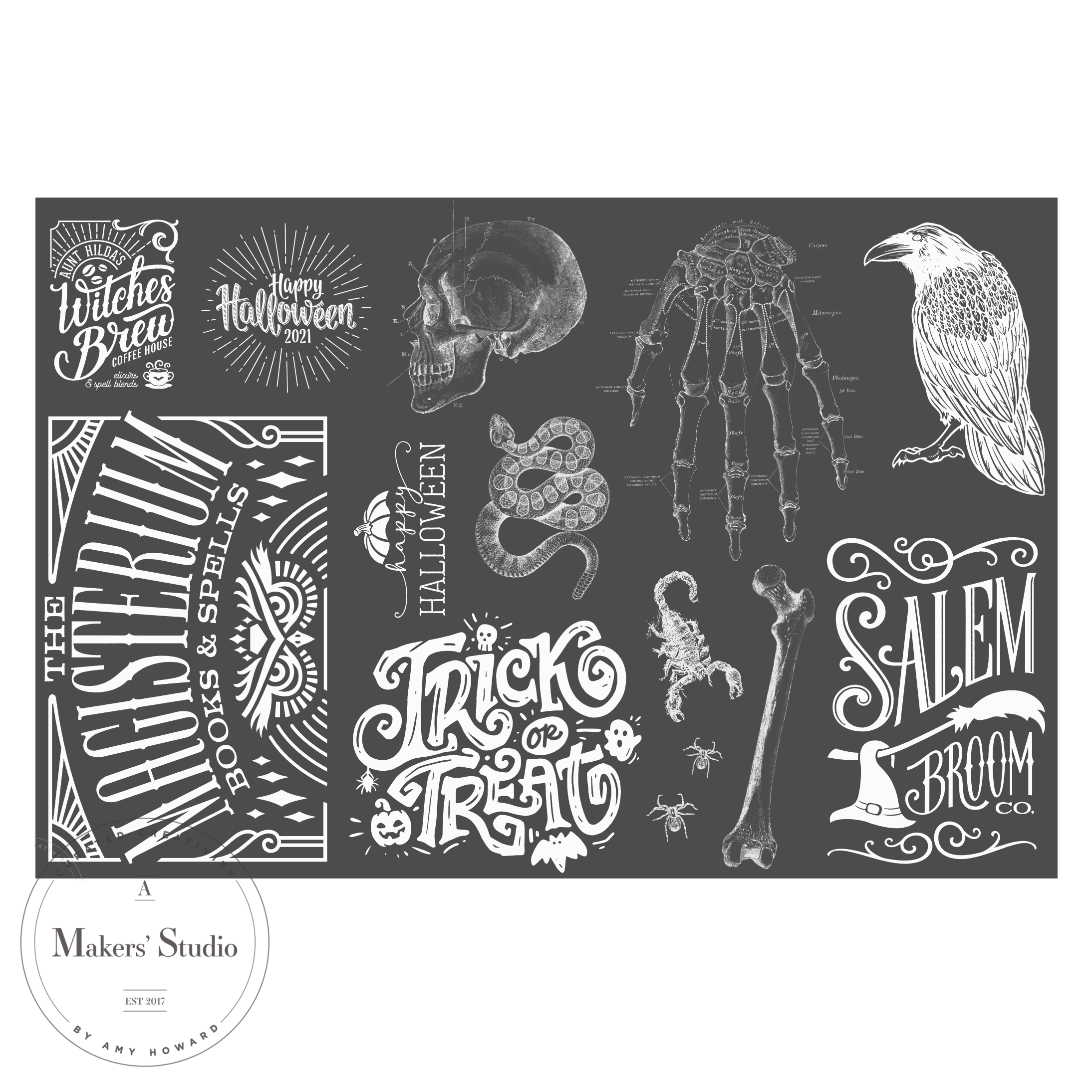 Magisterium - Mesh Stencil 12x18