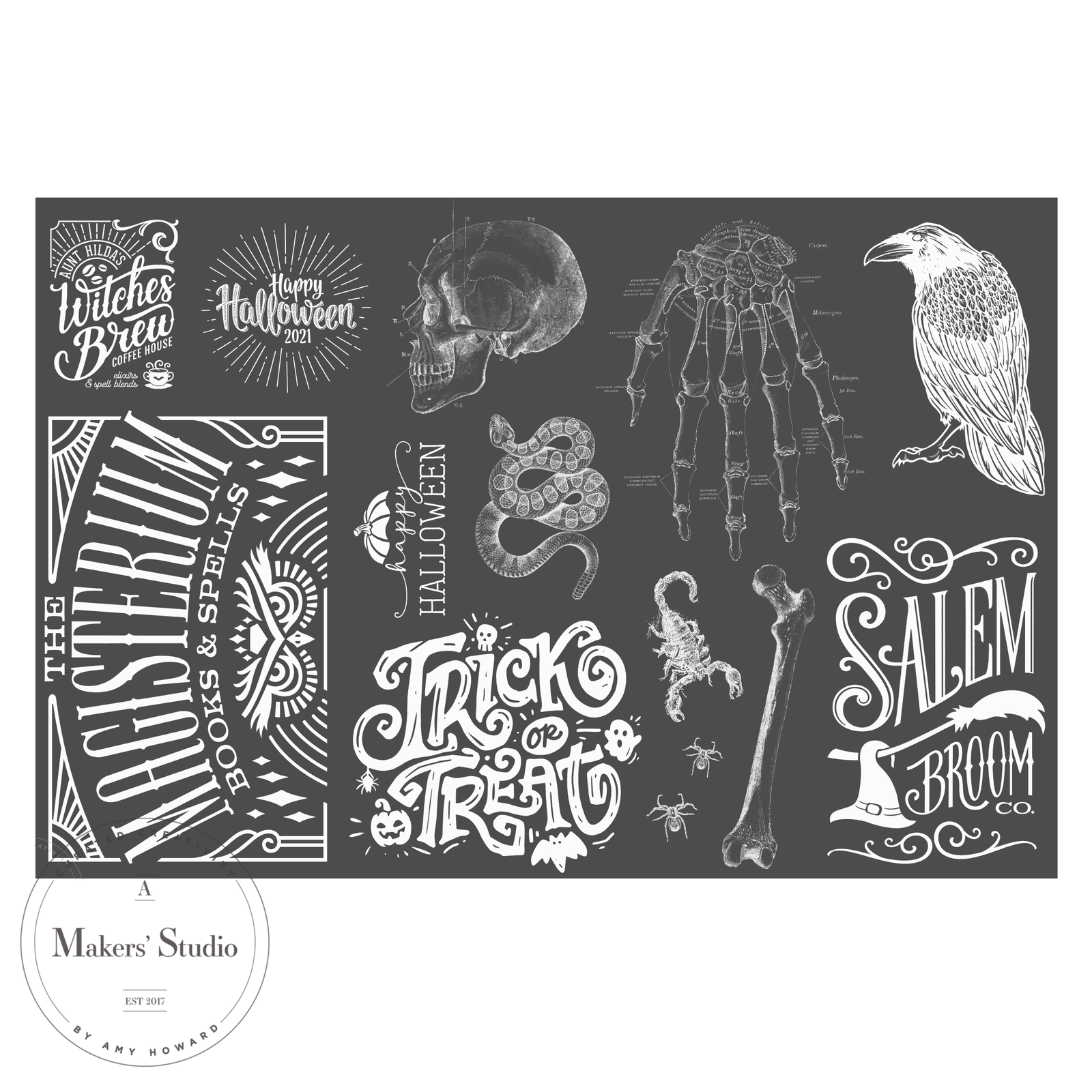 Magisterium - Mesh Stencil 12x18