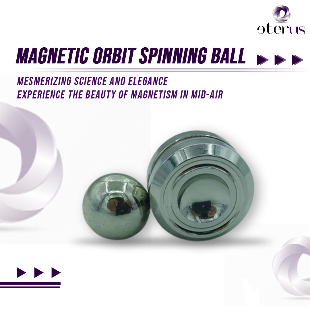 Magnetic Orbit Spinning Ball Stress-Relieving Gadget