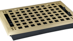 Steel Artisan Vent Covers - Brushed Brass