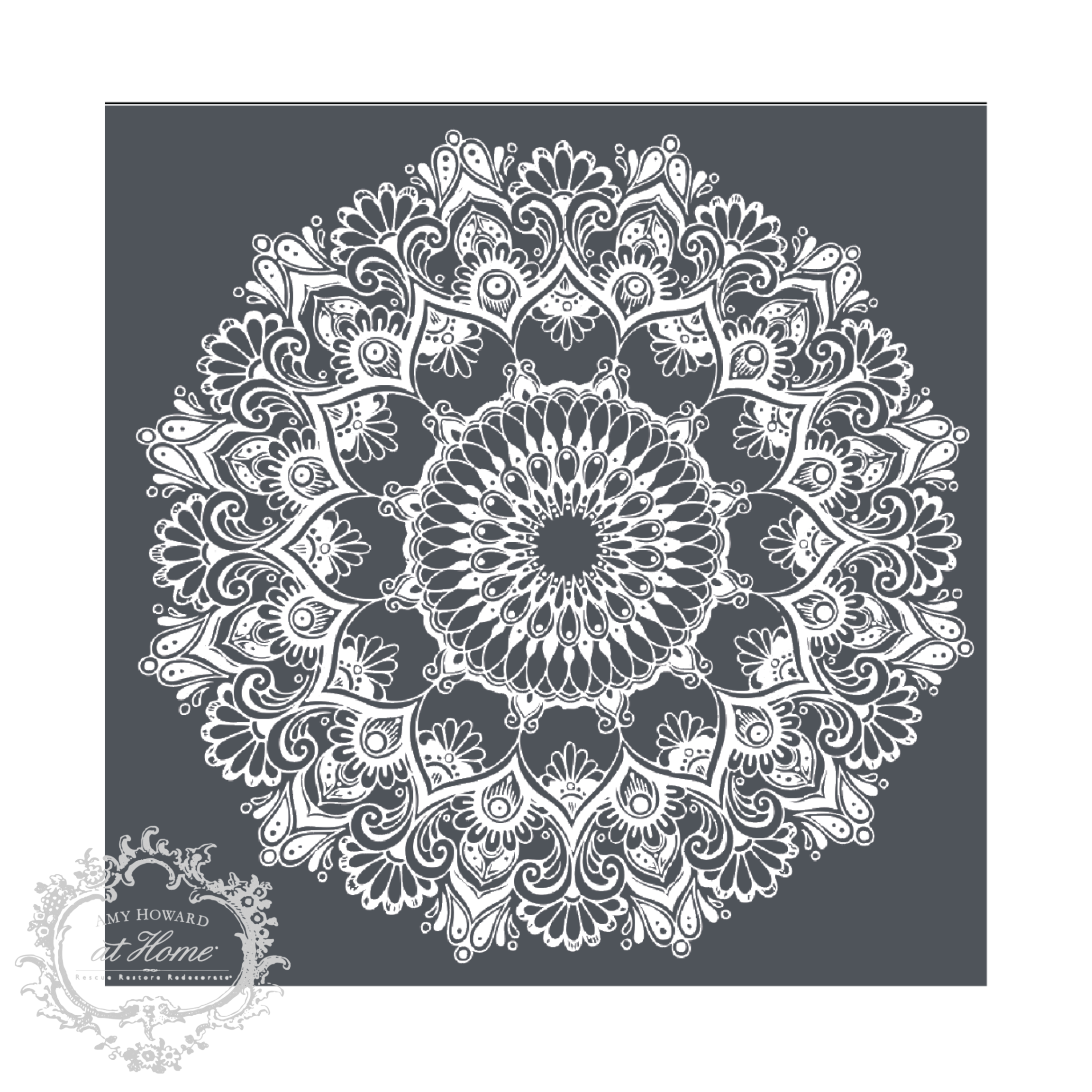 Mandala - Mesh Stencil 12x12