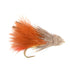 Brown Marabou Muddler Minnow Streamer Flies - 4 Fly Fishing Flies - Hook Size 4