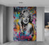 Marilyn Monroe Wallpaper Mural. Graffiti Art Mural. Colorful Pop Art. #6851
