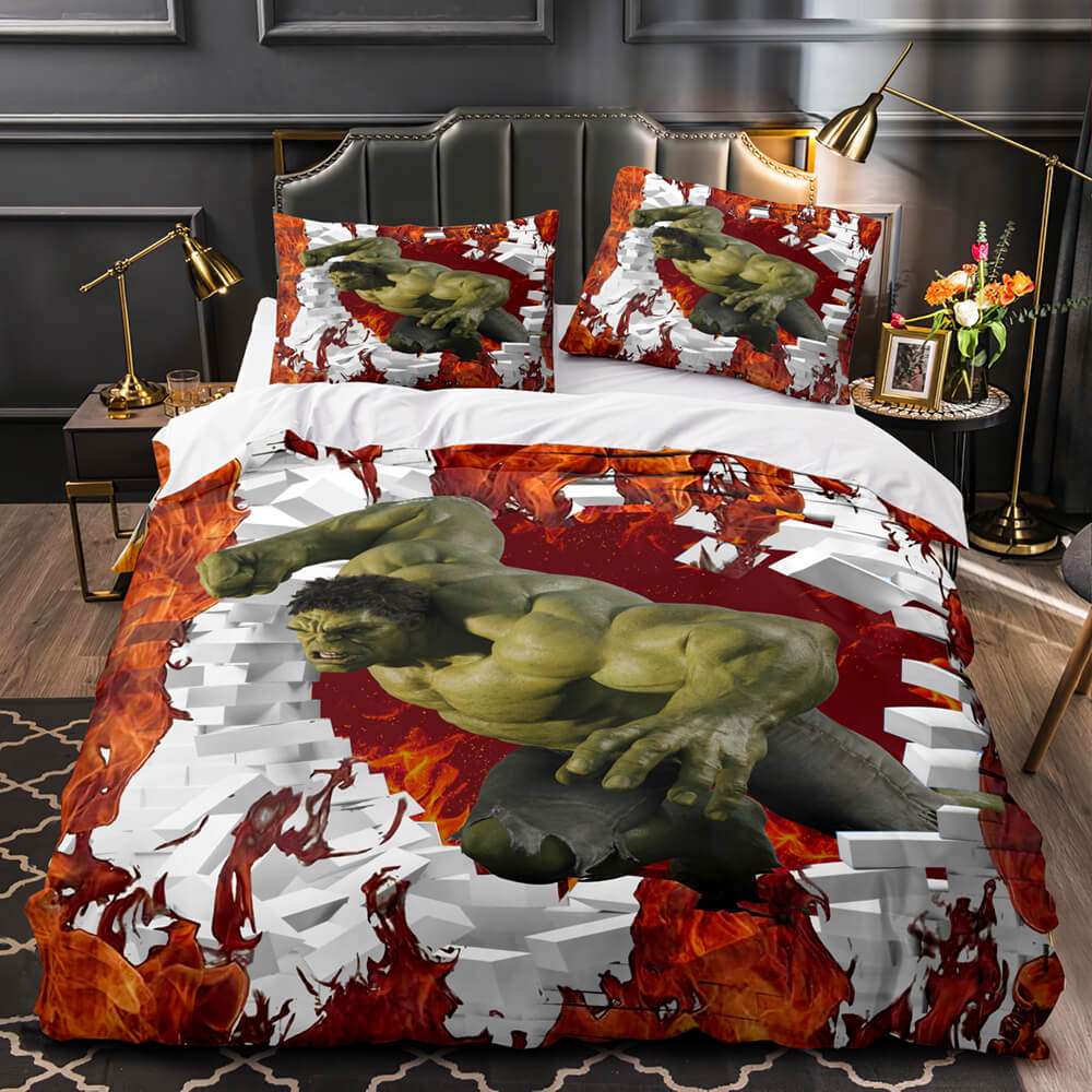 Marvel Avengers Cosplay Bedding Set Quilt Covers Without Filler