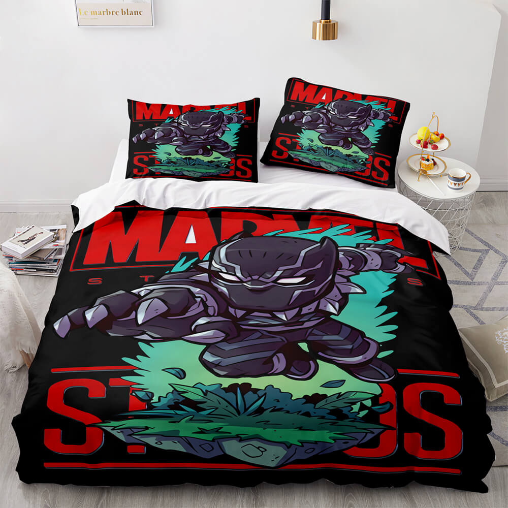 Marvel Comics Cosplay Bedding Set Quilt Cover Room Decoration