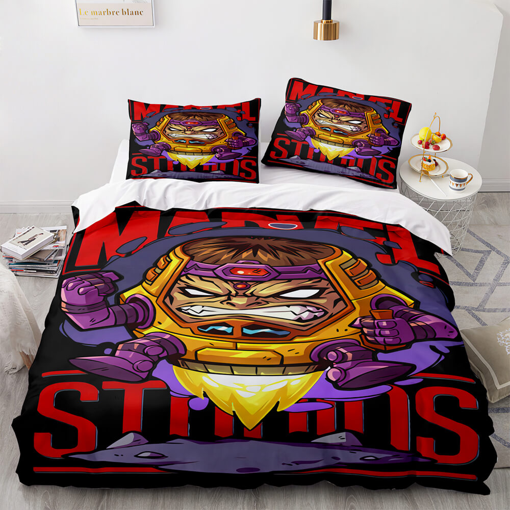 Marvel Comics Cosplay Bedding Set Quilt Cover Room Decoration