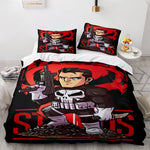 Marvel Comics Cosplay Bedding Set Quilt Cover Room Decoration