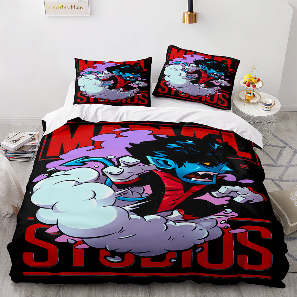 Marvel Comics Cosplay Bedding Set Quilt Cover Room Decoration