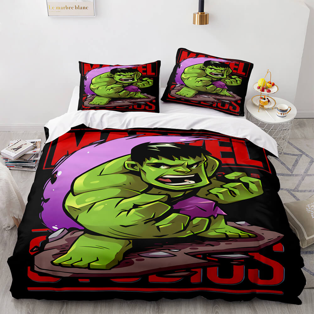 Marvel Comics Cosplay Bedding Set Quilt Cover Room Decoration