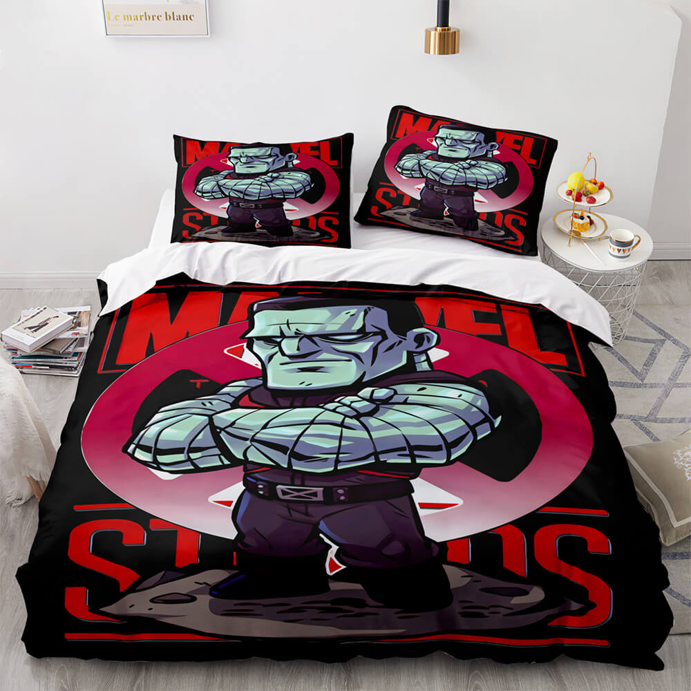 Marvel Comics Cosplay Bedding Set Quilt Cover Room Decoration