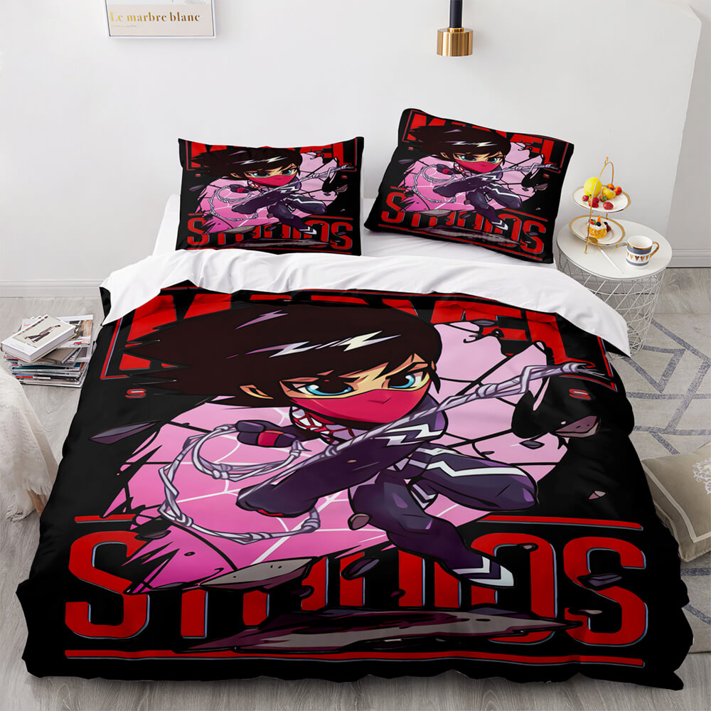 Marvel Comics Cosplay Bedding Set Quilt Cover Room Decoration