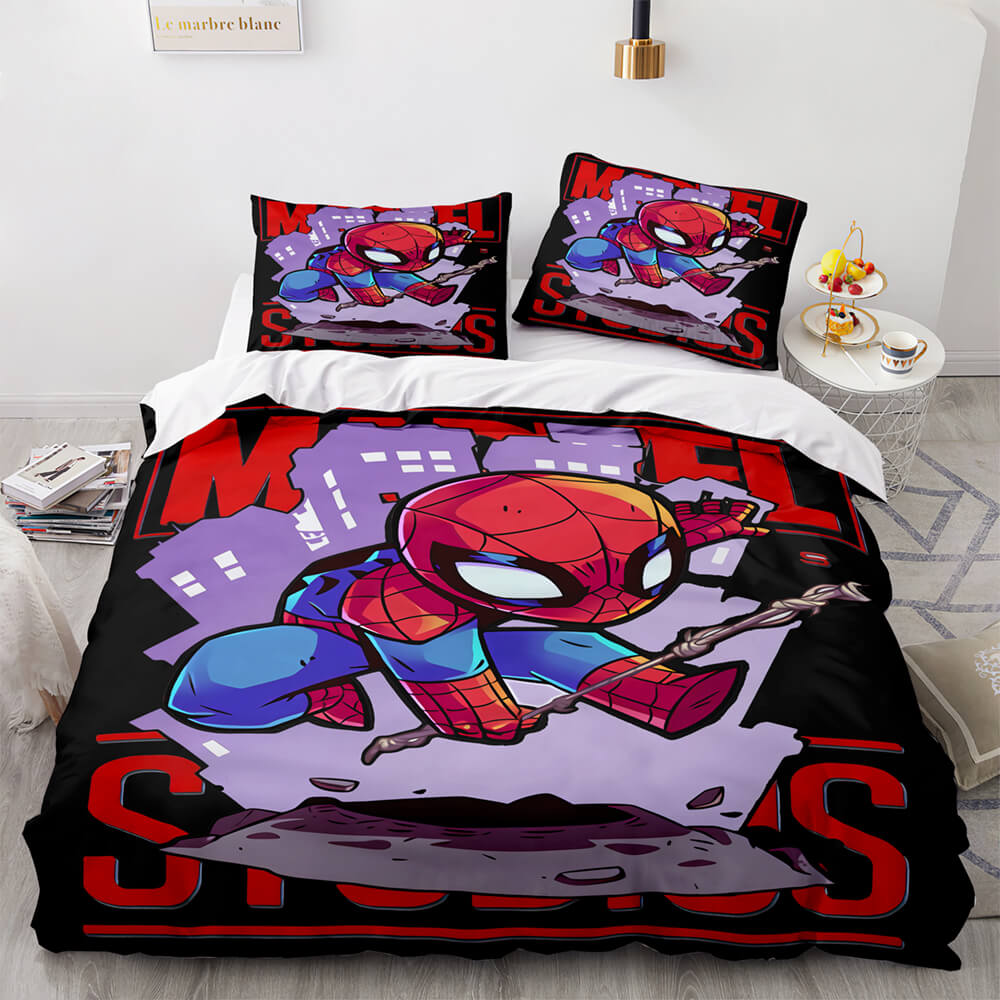Marvel Comics Cosplay Bedding Set Quilt Cover Room Decoration