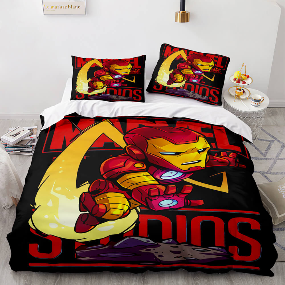 Marvel Comics Cosplay Bedding Set Quilt Cover Room Decoration