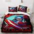 Marvel Comics Cosplay Bedding Set Quilt Cover Room Decoration