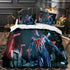 Marvel Spiderman Spider-Man Cosplay Bedding Set Quilt Covers Without Filler