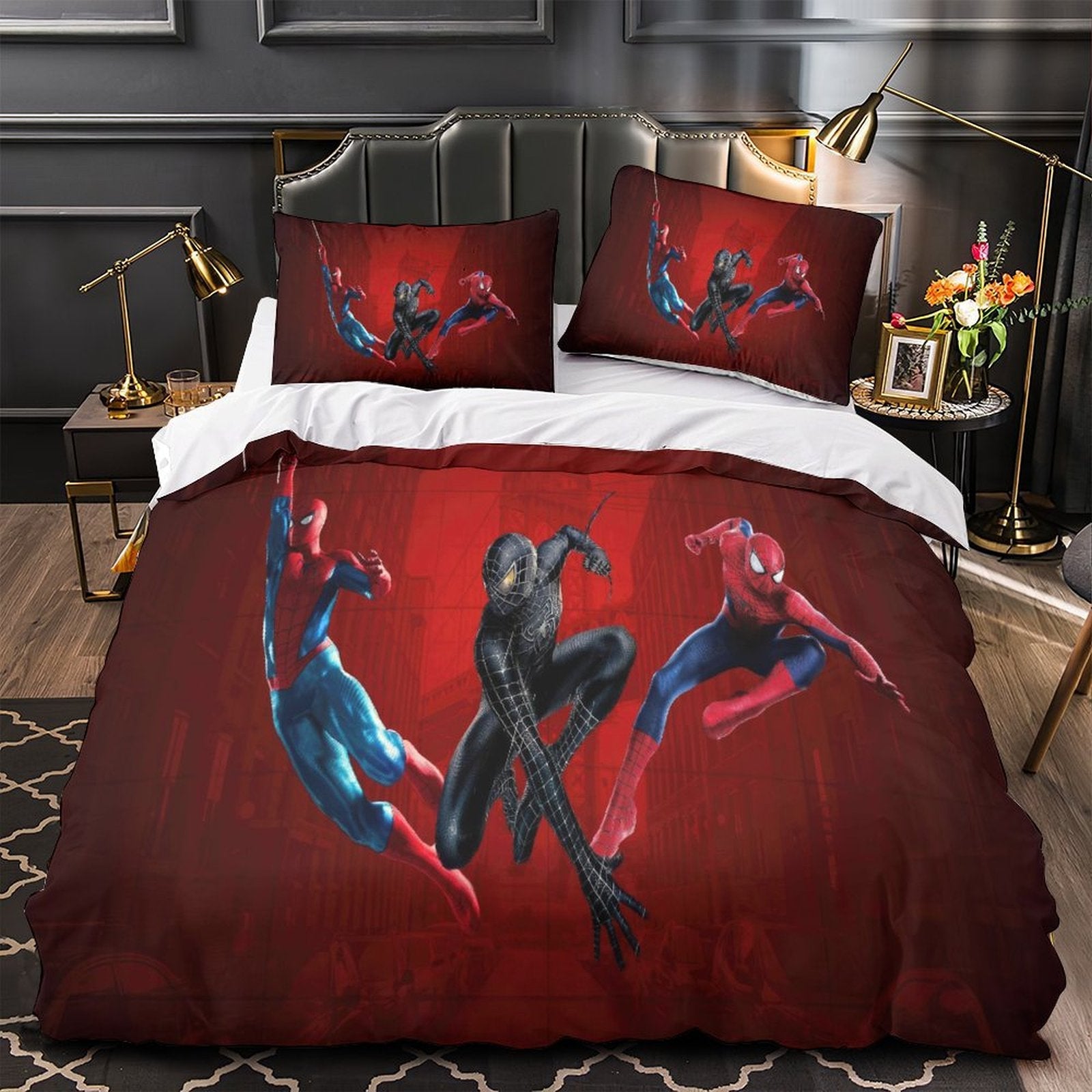 Marvels Spider-Man 2 Bedding Set Quilt Cover Without Filler