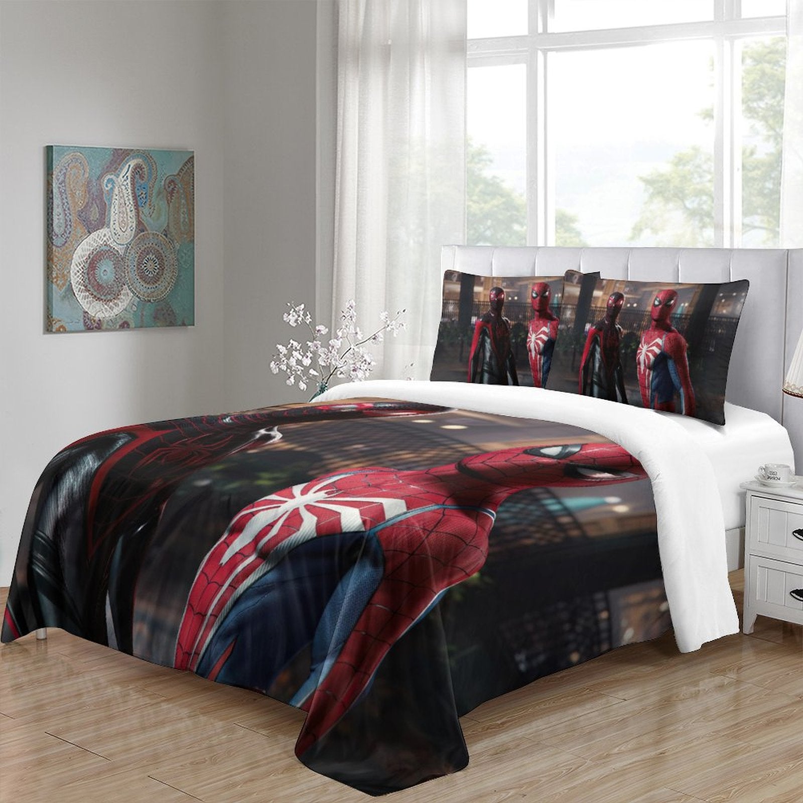 Marvels Spider-Man 2 Bedding Set Quilt Cover Without Filler