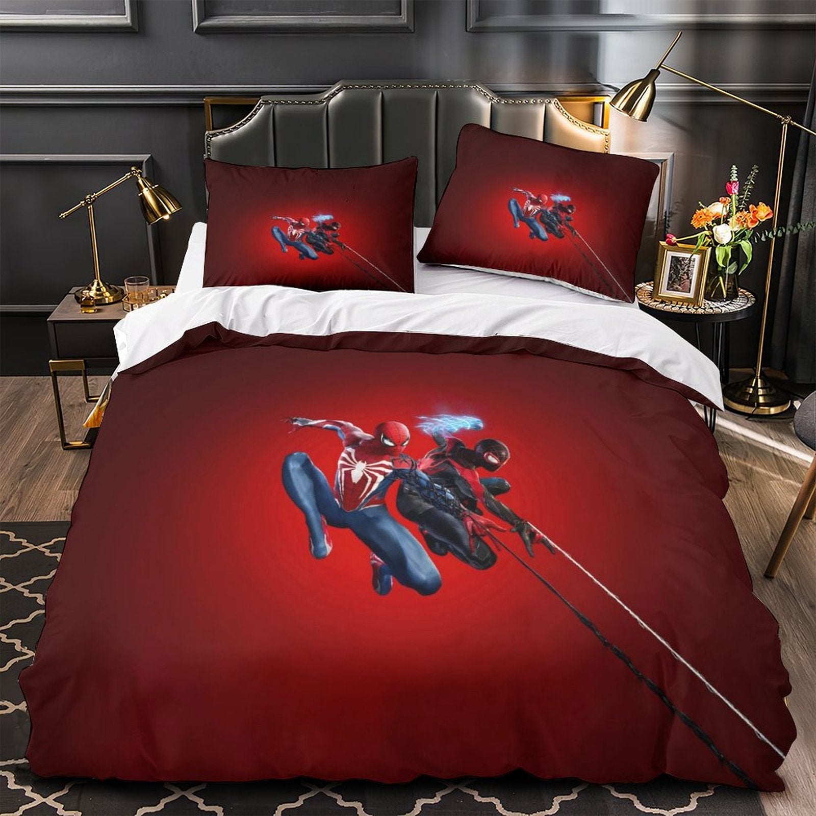 Marvels Spider-Man 2 Bedding Set Quilt Cover Without Filler
