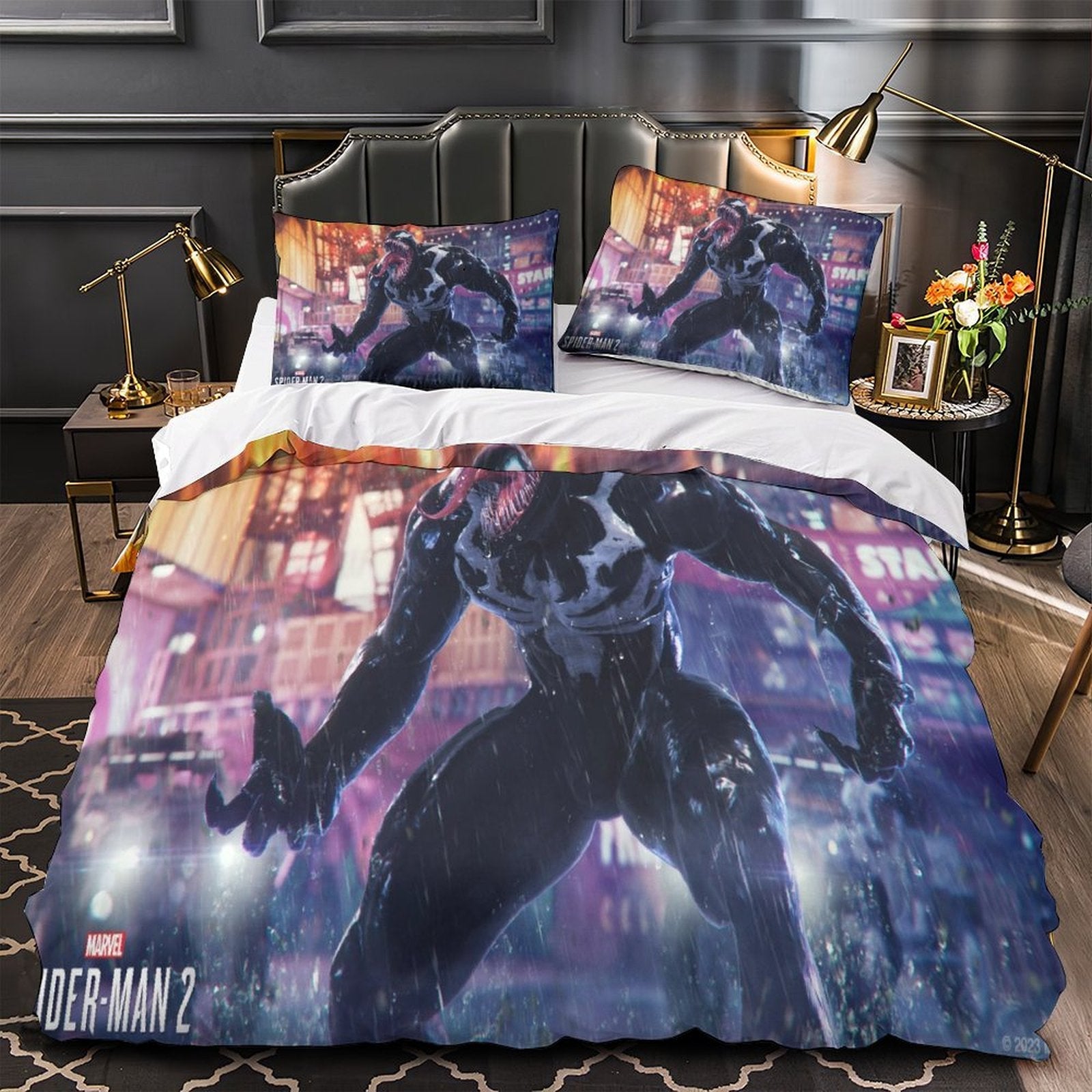 Marvels Spider-Man 2 Bedding Set Quilt Cover Without Filler