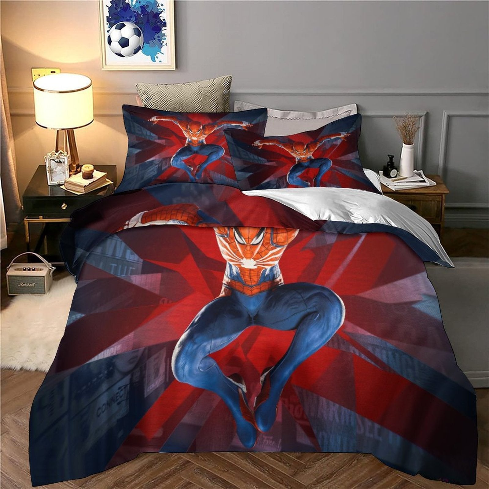 Marvels Spider-Man 2 Bedding Set Quilt Cover Without Filler